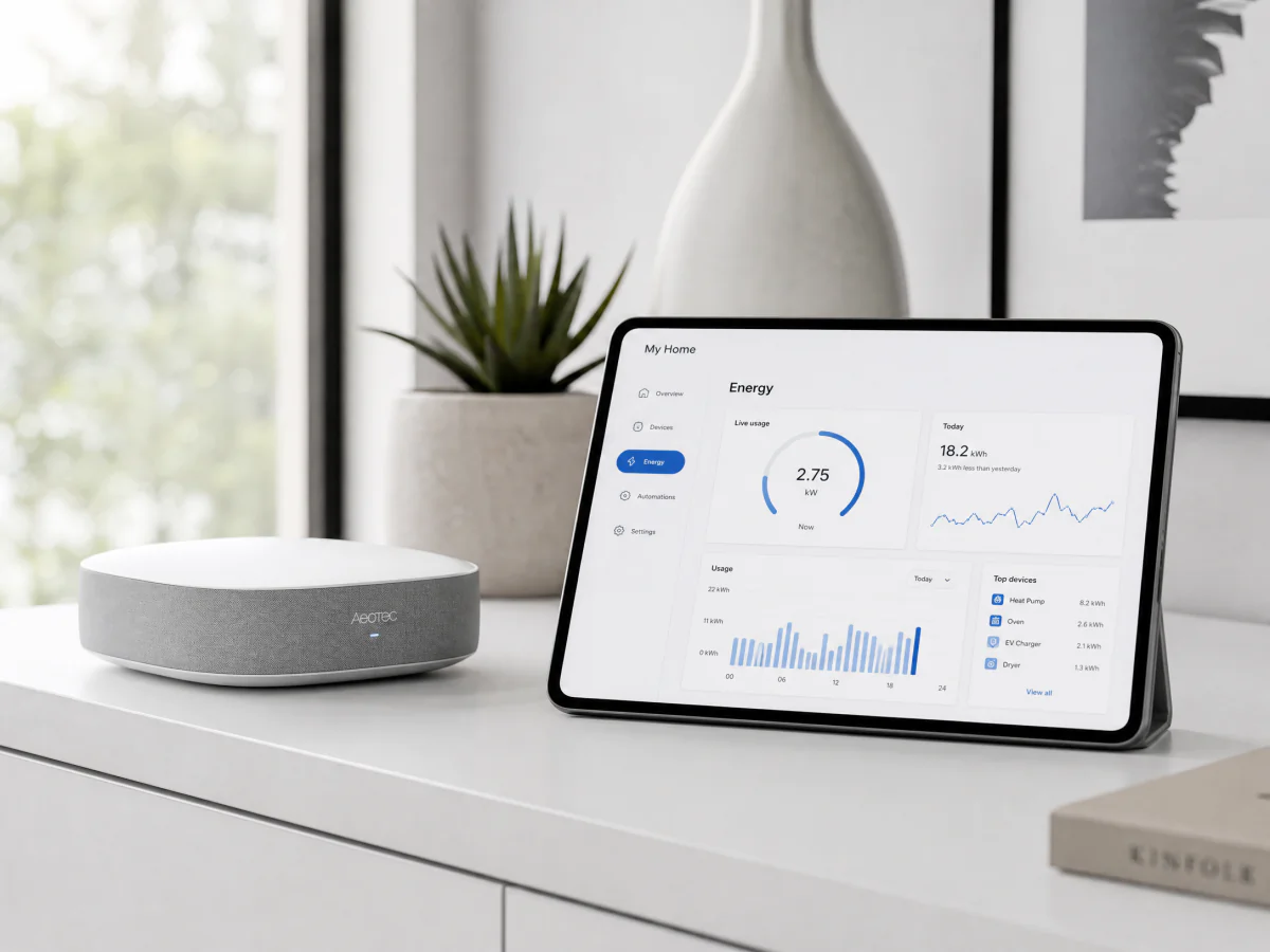 Home Assistant Cloud Sync — smart home energy dashboard